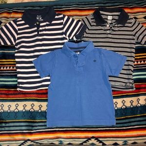 Size 4T polo shirts Old Navy, TCP, OshKosh